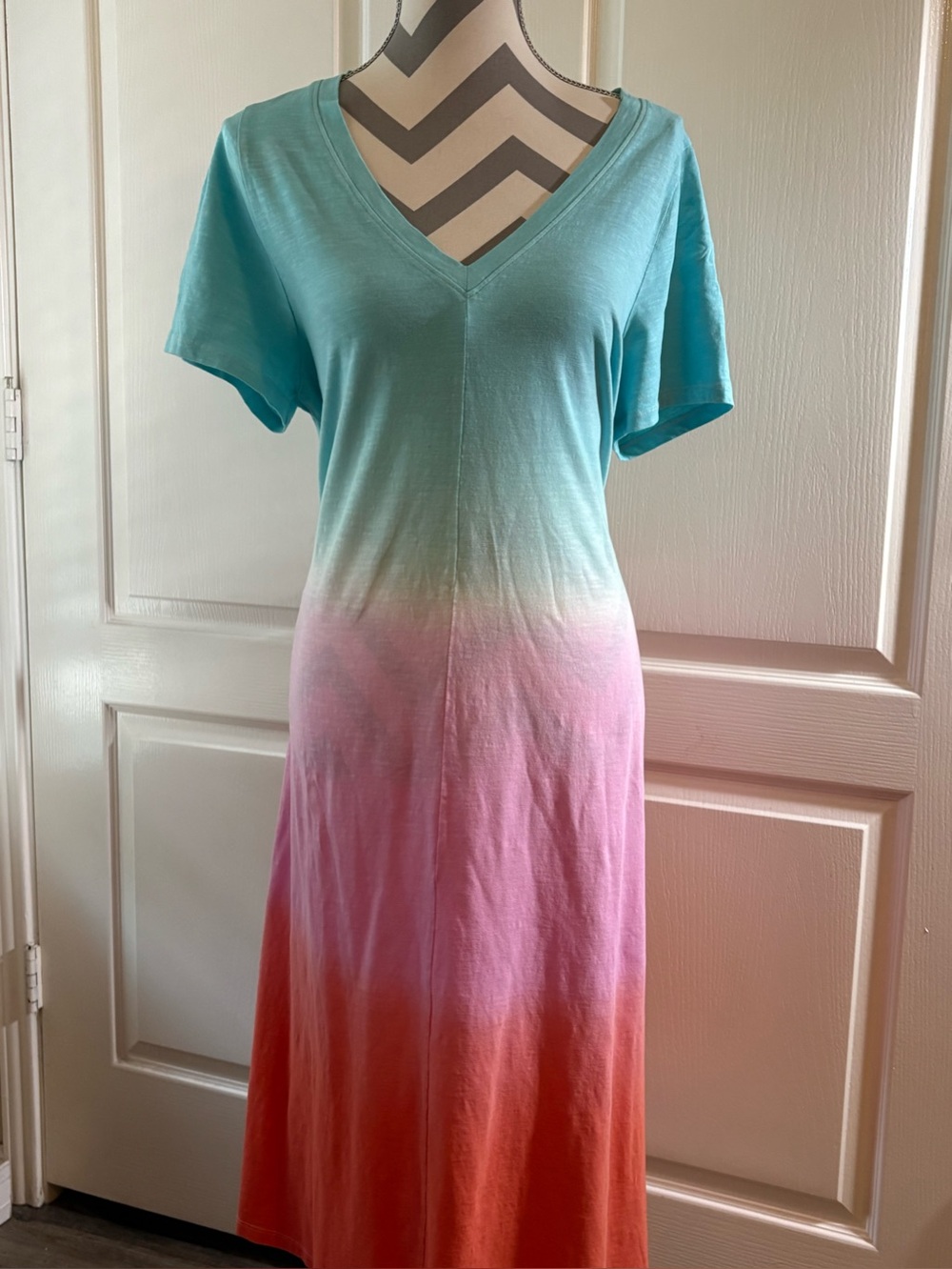 Lane Bryant NWT Ombré spring/summer T-Shirt dress, size 10/12